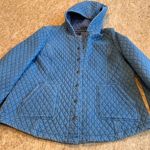 Jackets & Coats Quilted Denim Jacket Poshmark